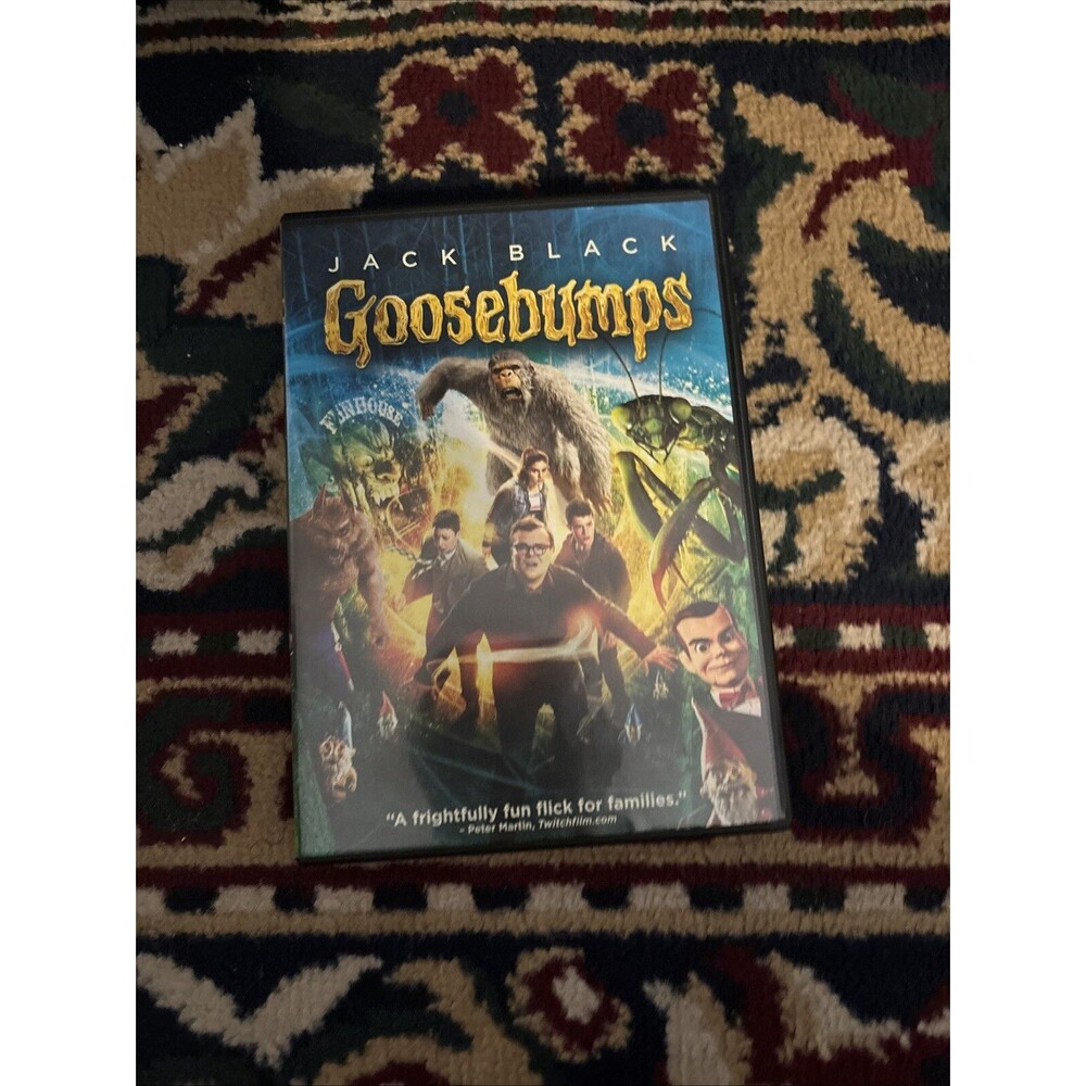 Goosebumps (DVD + UltraViolet) - DVD By Jack Black - VERY GOOD